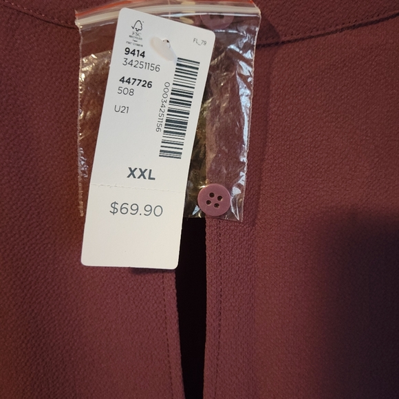 Women's jumper, plum, Size XXL, Reitmans - Picture 3 of 4